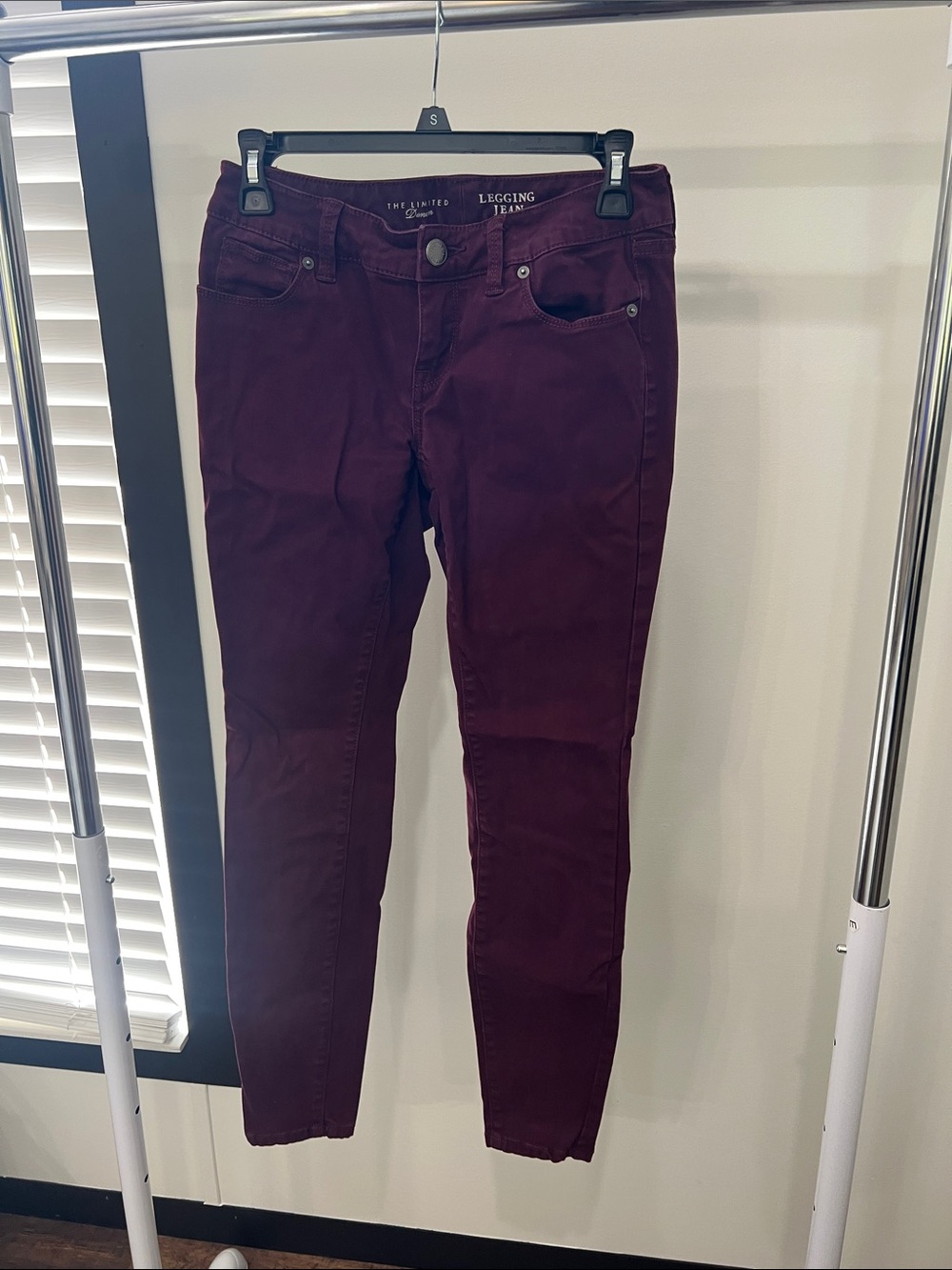 The Limited Women's Burgundy Jeggings